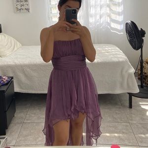 Purple dress